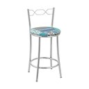 Ver imagem 1 de Kit 2 Banquetas Cromadas Assento Espuma D15 Treparoni Verde