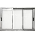 Ver imagem 1 de Janela Vitro de Alumínio 3 Folhas Móveis 120x200cm Brilhante Allo Esquadrias