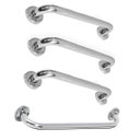 Ver imagem 1 de Barra Apoio Inox Kit 3 Alças 30cm 1 Alça 60cm Banheiro Acessibilidade Idoso Cadeirante Segurança Box