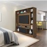Estante Home para TV até 55 Polegadas Divisor de Ambientes Versus Espresso Móveis - 2