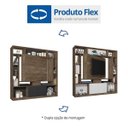 Ver imagem 4 de Estante Home para TV até 55 Polegadas Divisor de Ambientes Versus Espresso Móveis