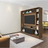 Estante Home para TV até 55 Polegadas Divisor de Ambientes Versus Espresso Móveis - 8