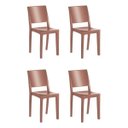 Ver imagem 1 de Kit 4 Cadeiras em Polipropileno Hydra Plus Cristal Uz Kappesberg