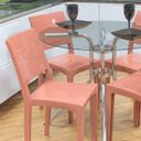 Ver imagem 3 de Kit 4 Cadeiras em Polipropileno Hydra Plus Cristal Uz Kappesberg