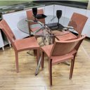 Ver imagem 2 de Kit 4 Cadeiras em Polipropileno Hydra Plus Cristal Uz Kappesberg