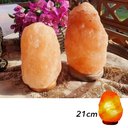 Ver imagem 4 de Abajur Luminária Terapêutica Sal Rosa Himalaia 2 ~ 3kg Natural 2