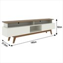 Ver imagem 3 de Rack para Tv até 70 Polegadas 2 Gavetas Grécia 180cm
