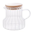 Ver imagem 3 de Jarra de Vidro Borossilicato com Tampa de Bambu Classic 500ml 2900 - Lyor