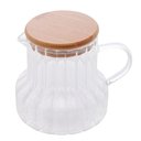 Ver imagem 2 de Jarra de Vidro Borossilicato com Tampa de Bambu Classic 500ml 2900 - Lyor