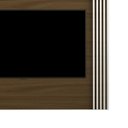 Ver imagem 4 de Painel de Tv Suspenso até 45 Polegadas Ripado Off White: Capuccino com Off White