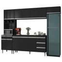 Ver imagem 1 de Cozinha Modulada 5 Peças 281 cm Andreia Preto REAJL