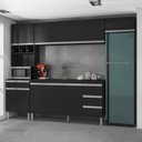 Ver imagem 6 de Cozinha Modulada 5 Peças 281 cm Andreia Preto REAJL