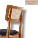 Ver imagem 5 de Conjunto 2 Cadeiras em Madeira Maciça Ravena