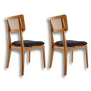 Ver imagem 3 de Conjunto 2 Cadeiras em Madeira Maciça Ravena