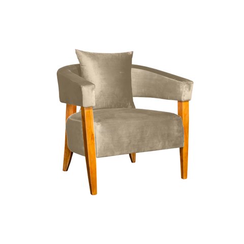 POLTRONA DECORATIVA VALENTINA LUXO DORA BELA - 0119