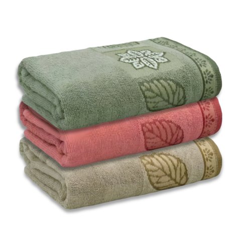 Kit C/ 3 - Toalhas de Banho - Felpuda - Folliage - 100% Algodão - Appel