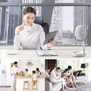 Ver imagem 3 de Ventilador Portátil Silencioso Dobrável Usb 3600mah Ls-912 Luuk Young