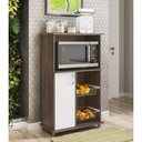 Ver imagem 2 de Balcão de Cozinha Nt 3075 Nogal com Branco - Notável