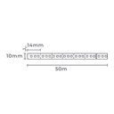 Ver imagem 3 de Fita de Led Nordecor com 50 Metros 240leds/m 20w 12v 3000k Luz Amarela 7206