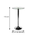 Ver imagem 2 de Móveis para Cozinha Mesa Bistro Apollo Cromado