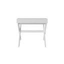 Ver imagem 5 de Escrivaninha Mesa Escritório Retrô com Pés Angulares 3 Nichos Itália