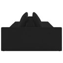 Ver imagem 6 de Sofá Ilha Modular com Puff para Sala Living 312cm Georgia K04 Veludo Preto - Mpozenato