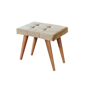 Puff para Sala Quarto Penteadeira Isa Retro Basoto Brasil