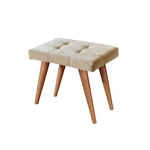 Puff para Sala Quarto Penteadeira Isa Retro Basoto Brasil