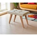 Ver imagem 3 de Puff para Sala Quarto Penteadeira Isa Retro Basoto Brasil