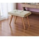 Ver imagem 4 de Puff para Sala Quarto Penteadeira Isa Retro Basoto Brasil