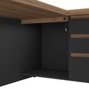 Ver imagem 6 de Mesa Artany Tamburato Supreme Le - Nogal/Preto