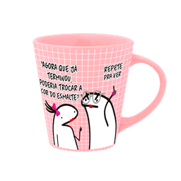 CANECA DROP ROSA - FLORK PROFISSIONAIS - MANICURE - 3