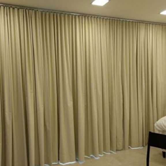 cortina voal linho kaki forro de microfibra 3.00x1.80mt ideal para janela de até 2.00 metros de larg