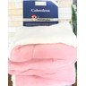 Coberdrom Mink Sherpa Queen Cobertores Parahyba Coberdom Mink Sherpa Rosa - 8
