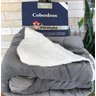 Coberdrom Mink Sherpa Queen Cobertores Parahyba Coberdom Mink Sherpa Rosa - 4