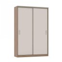 Ver imagem 1 de Guarda-Roupa Modulado 2 Portas de Correr 3 Gavetas 2 Cabideiros 156,5cm Connect Luciane Móveis