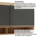 Ver imagem 4 de Armário Aéreo Maleiro Mônaco 165cm 2 Portas MDF-MDP Basculante Luciane Móveis