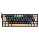 Ver imagem 1 de Teclado Mecânico Gamer Redragon Fizz Sunset - Abnt2 - Rgb - Switch Marrom - K617rgb-0g-bk-gy