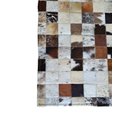 Ver imagem 4 de Tapete de Couro Quadriculado 2,00 X 1,50 M Mesclado Tricolor