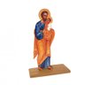 Imagem Ícone de São José com Menino Jesus Recorte Madeira Armazém Católico IMSJP-1 - 1