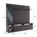 Ver imagem 3 de Estante Home Para TV até 50 Polegadas 1 Porta de Vidro Sorrento