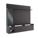Ver imagem 4 de Estante para TV e Home Theater até 50 Polegadas 160CMX180CM 1 Porta de Sorrento Cinza