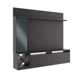 Estante para TV e Home Theater até 50 Polegadas 160CMX180CM 1 Porta de Sorrento Cinza - 4 Estante para TV e Home Theater até 50 Polegadas 160CMX180CM 1 Porta de Sorrento Cinza - 4
