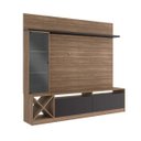 Ver imagem 4 de Estante Home para Tv até 50 Polegadas 180cmx160cm 1 Porta de Vidro Sorrento