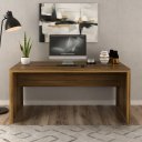 Ver imagem 1 de Mesa Escrivaninha Home Office 163cm Móvel na Caixa