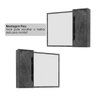 Espelheira para Banheiro Flex 80cm com 1 Porta Multimóveis CR10116 Mármore Lunar - 3