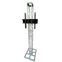 Ver imagem 2 de Suporte de Chão Aço A15 de 2 Metros para Tv 32 a 50"