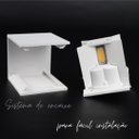 Ver imagem 5 de Mini Arandela Led Branca 3w 2 Fachos 3k 270lm Ip66 Bivolt