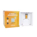 Ver imagem 2 de Mini Arandela Led Branca 3w 2 Fachos 3k 270lm Ip66 Bivolt