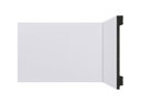Ver imagem 1 de Rodape de Poliestireno 15cm Branco B155 Massa Escura Liso - Santa Luzia